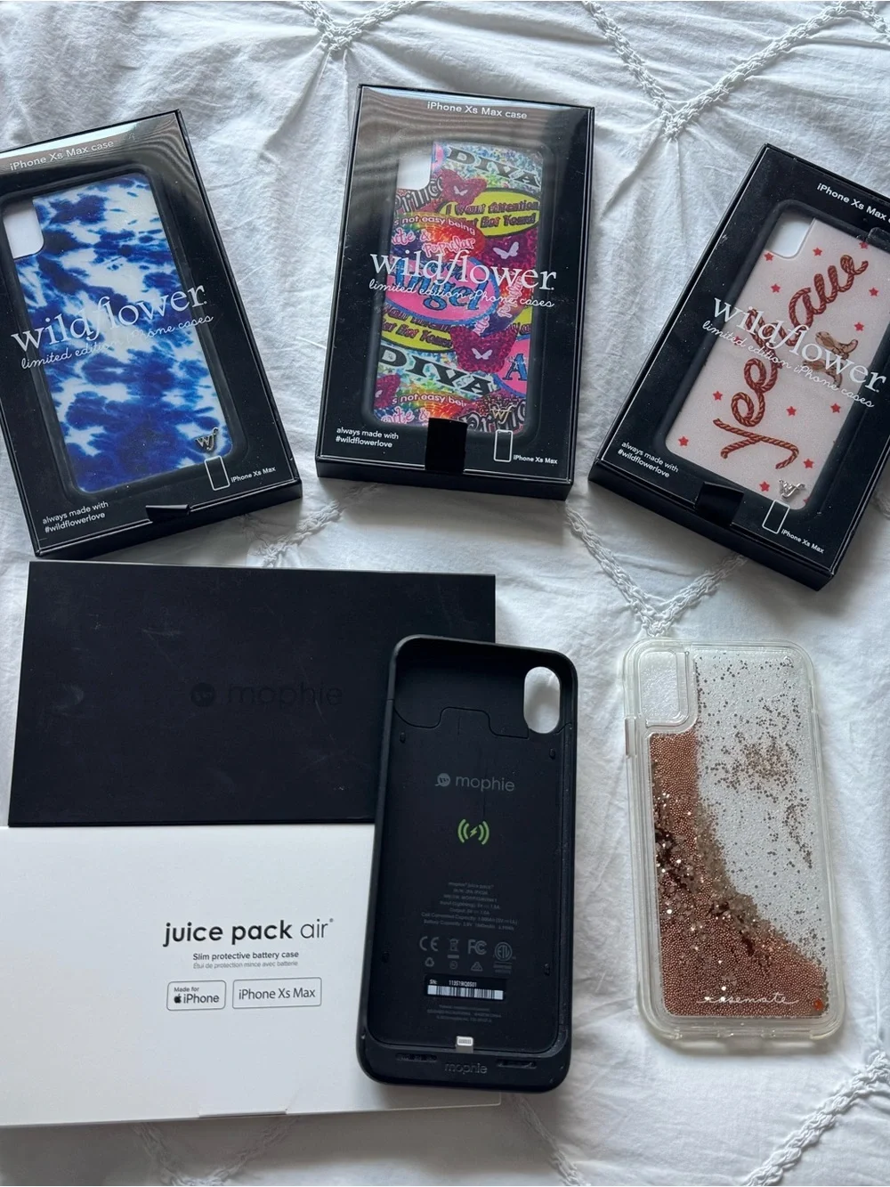 Wildflower, Mophie, and Casemate iPhone Xs Max Cases